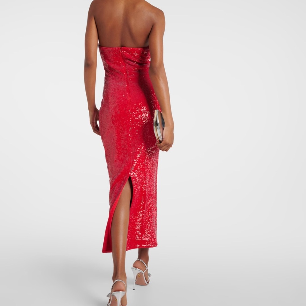 RASARIO
Sequined cutout midi dress